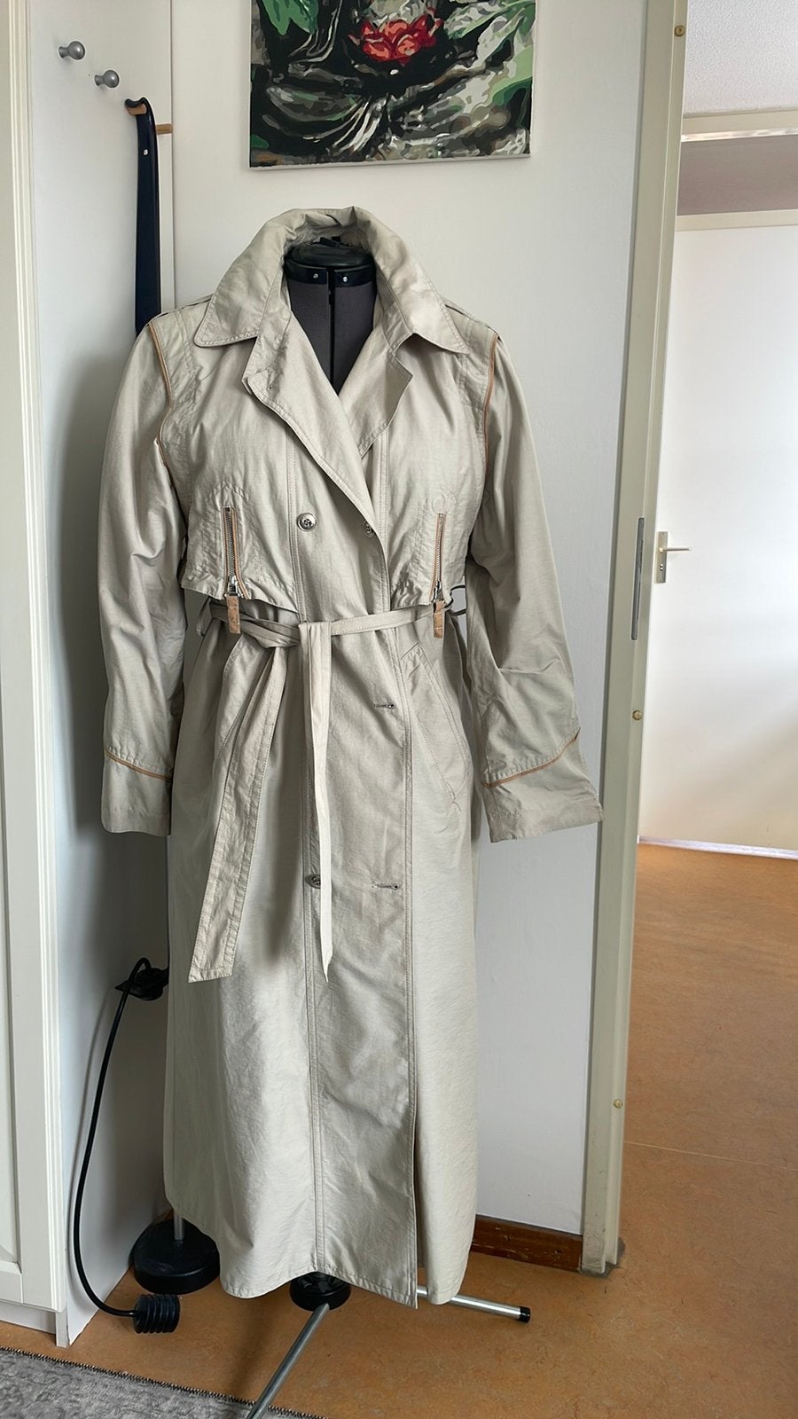 Prachtige - extra lange! TRENCHCOAT, Kleding | Dames, Ophalen of Verzenden, Zo goed als nieuw