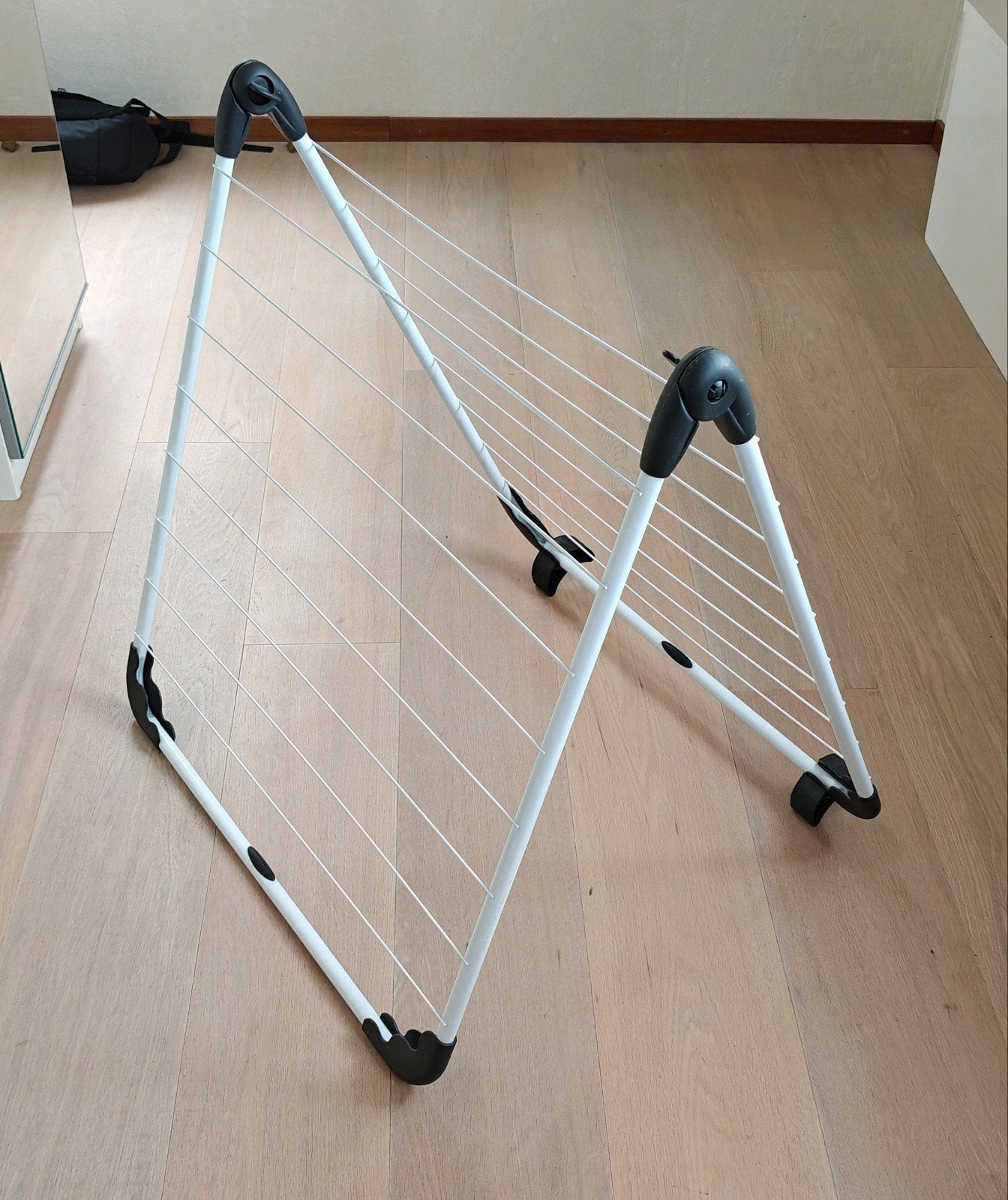 Compact handdoeken droogrek voor badkamer of balkon, Ophalen, Gebruikt