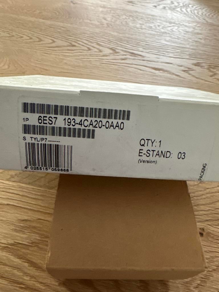 Siemens SIMATIC S7-300 frontconnector 6ES7193-4CA20-0AA0, Ophalen of Verzenden, Nieuw