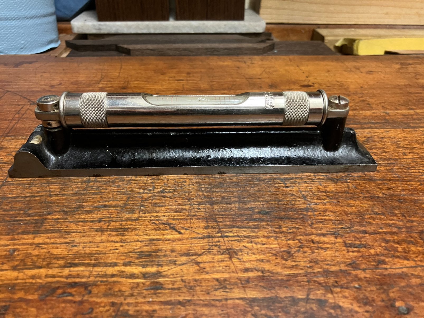 Rabone&Sons machine waterpas, Ophalen of Verzenden
