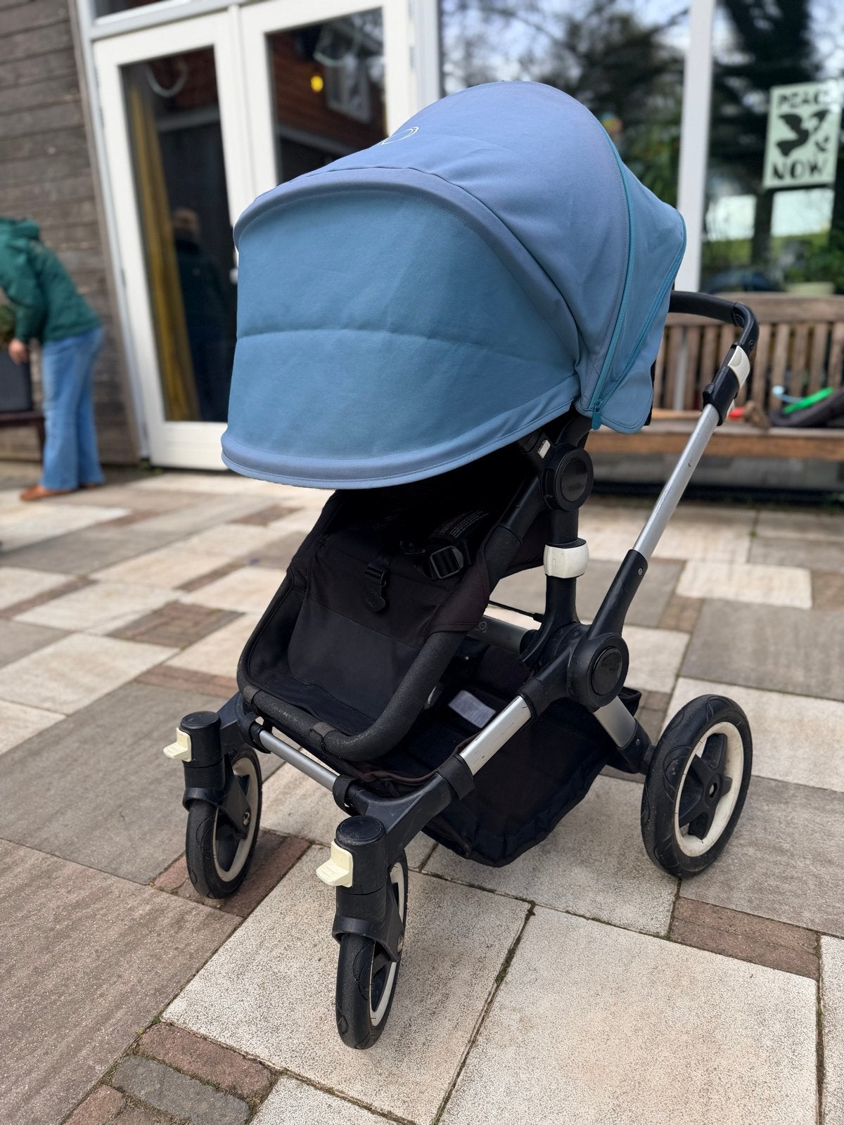 Bugaboo met wieg en accessoires, Ophalen, Gebruikt, Bugaboo, Combiwagen
