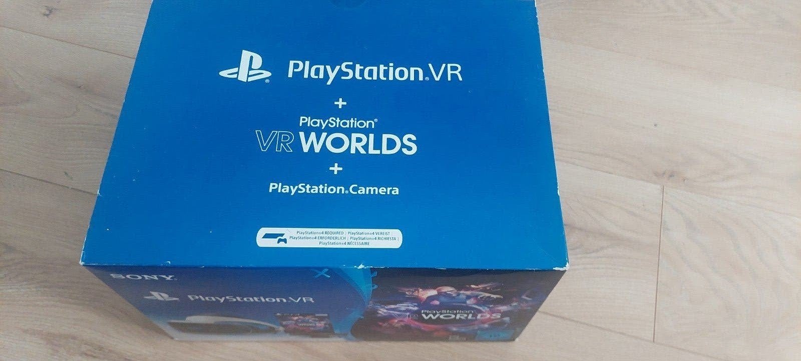 VR set voor PS4, werkend en compleet incl  boekjes, Spelcomputers en Games, Virtual Reality, Ophalen, Zo goed als nieuw, Sony PlayStation