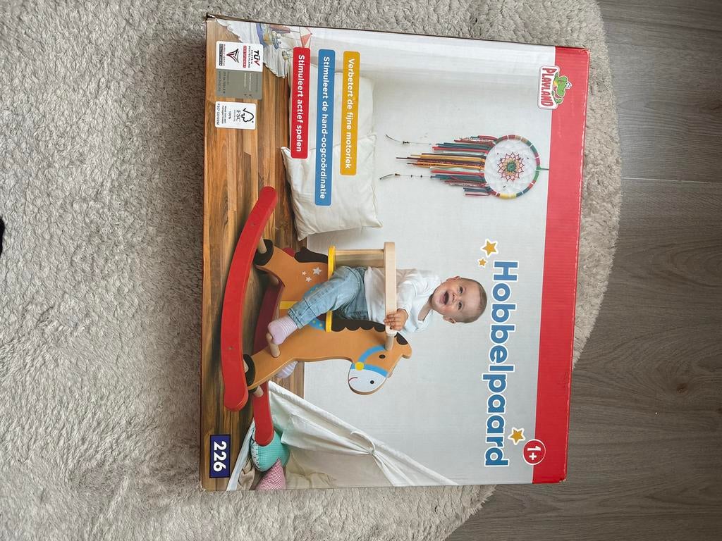 Playland Hobbelpaard - Nieuw in doos, Ophalen, Zo goed als nieuw, Overige typen