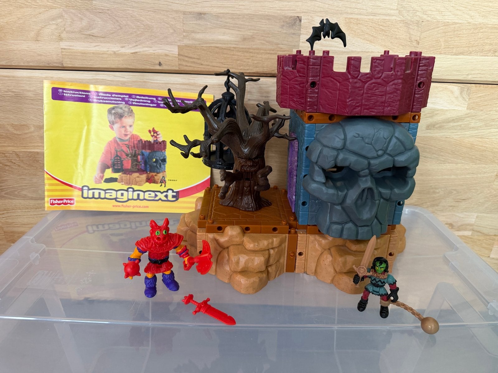 Vintage Imaginext Fisher Price Goblins Dungeon set  78357, Ophalen, Zo goed als nieuw