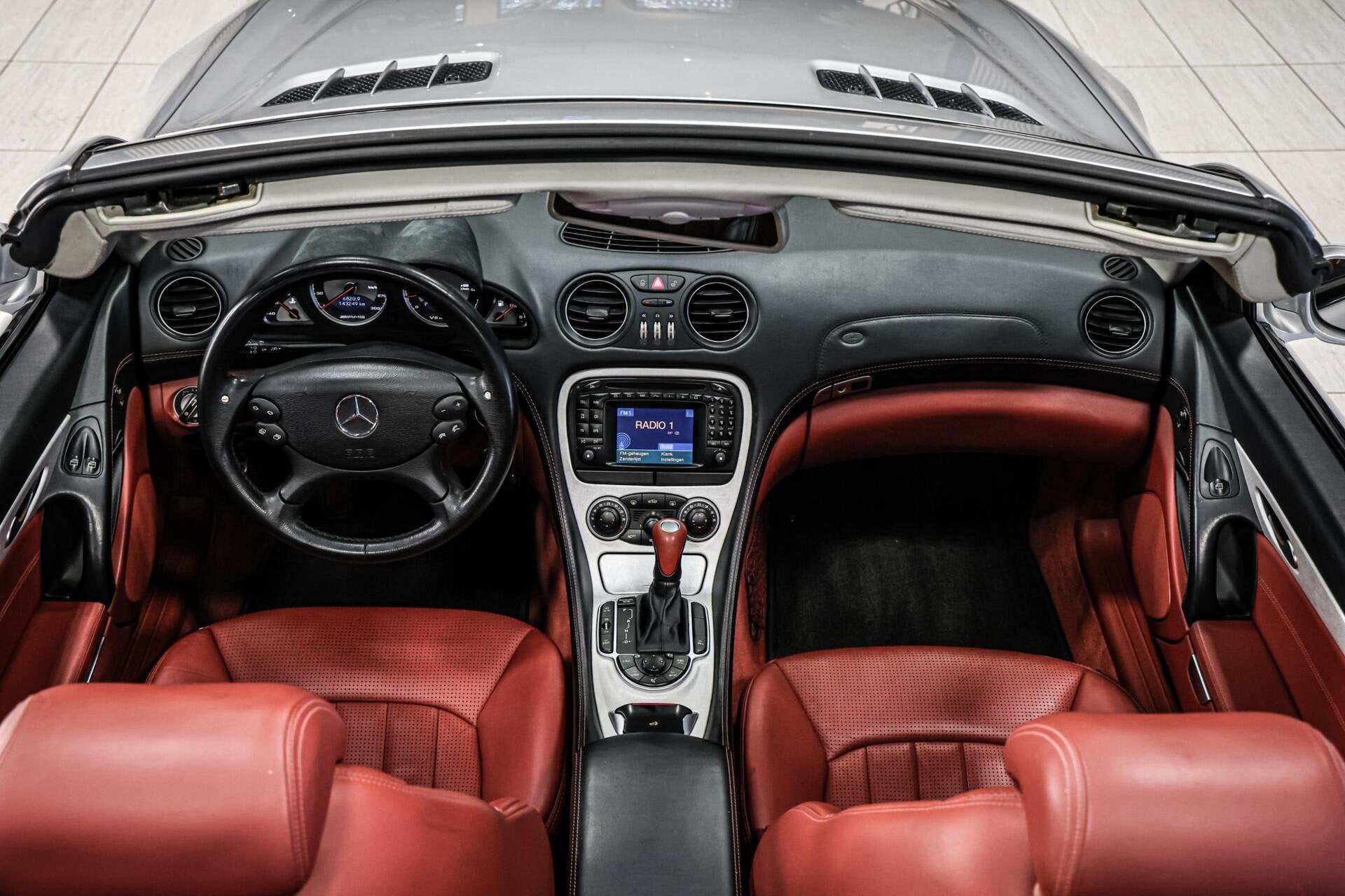 Mercedes SL-klasse AMG 55|Org NL|Bose|verw/ventil.stoel|Acti, Auto's, Automaat, Achterwielaandrijving, Gebruikt, 8 cilinders