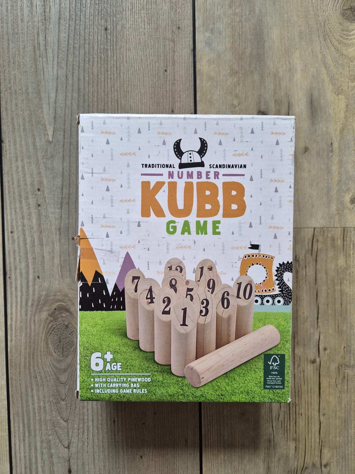 Scandinavisch Kubb Spel - wij noemen het zelf Mölky, Onbekend, Vijf spelers of meer, Nieuw, Ophalen of Verzenden