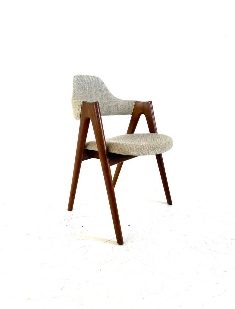 Vintage ‘Compass’ chair, Kai Kristiansen ‘60, Ophalen of Verzenden, Zo goed als nieuw, Stof, Eén