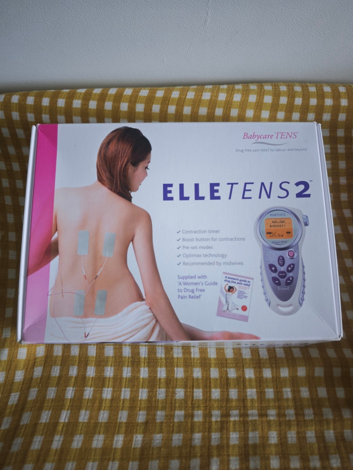 Elle TENS 2 - Pijnbestrijding tijdens bevalling, Ophalen of Verzenden