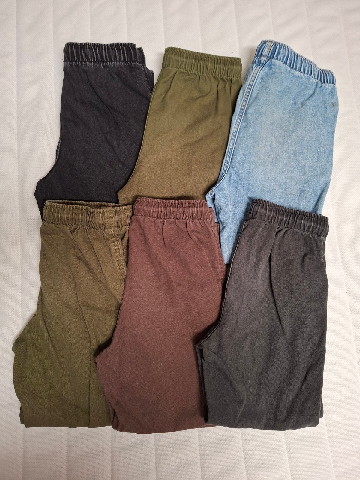 6x jogger H&M maat 128, Kinderen en Baby's, Kinderkleding | Maat 128, Broek, Gebruikt, H&M, Ophalen of Verzenden