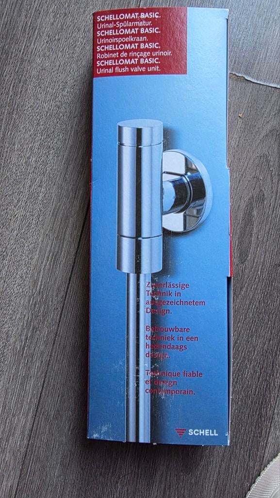 Schellomat Basic Urinoir Spoeler - Nieuw in Doos, Ophalen of Verzenden, Nieuw, Toilet