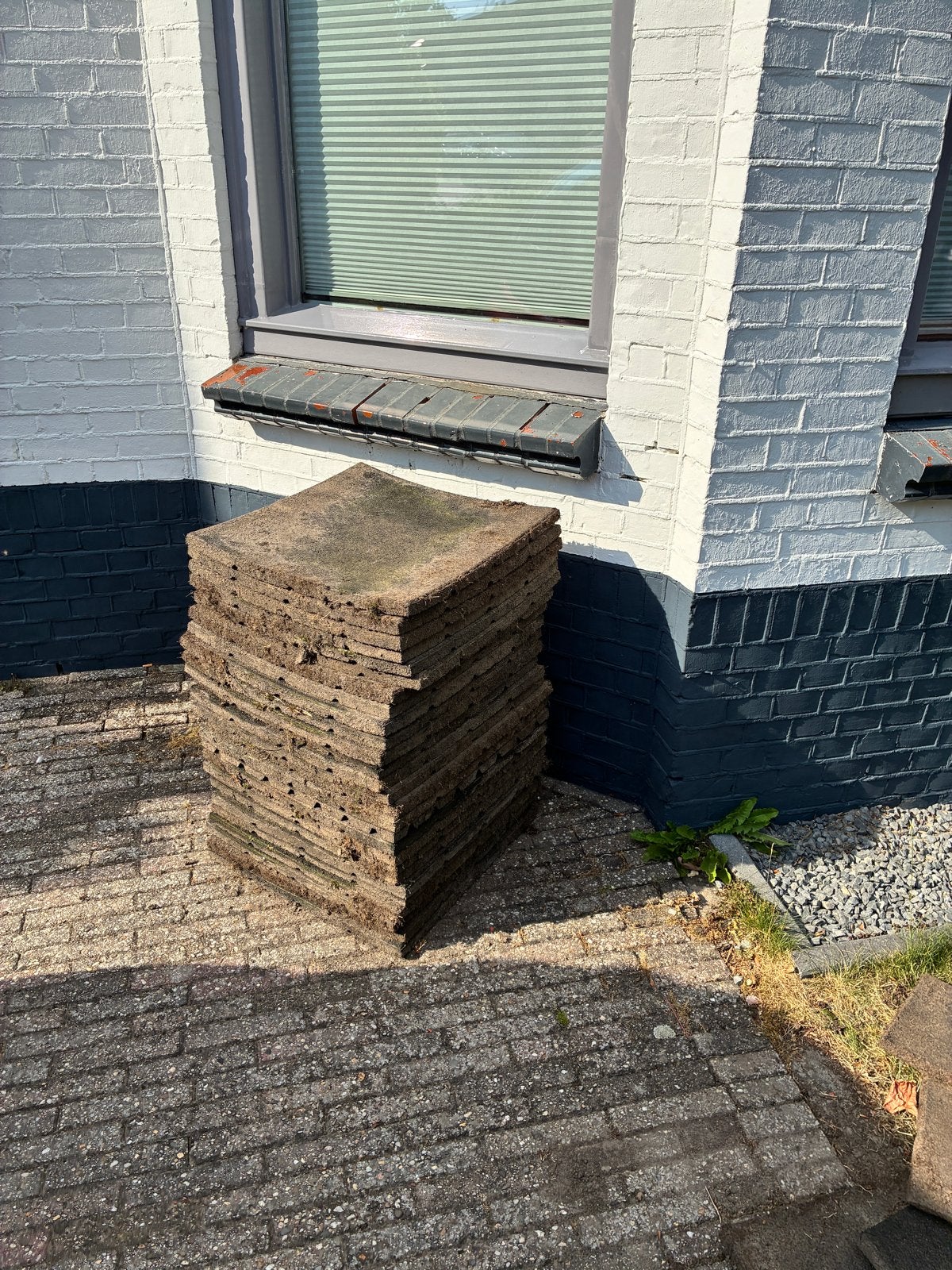 [Gratis] Rubberen tegels / speeltegels, Ophalen, Gebruikt, Overige typen, Rubber