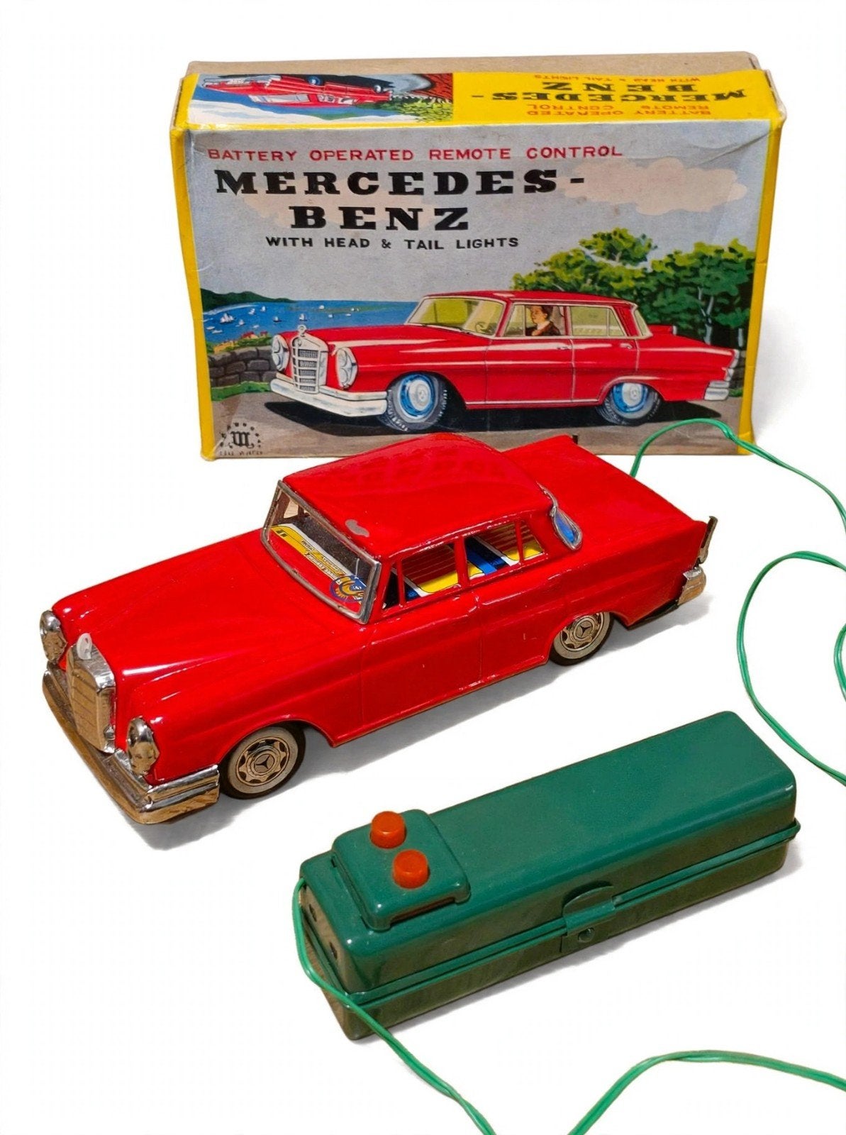 Zeldzaam NOS Mercedes-Benz Blik Japan Jaren '1950s - SSS, Ophalen of Verzenden