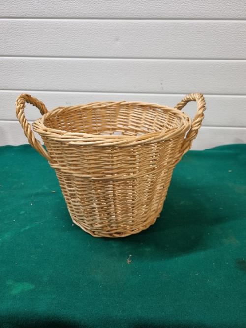 Mandje van riet met hengsels, Ophalen of Verzenden, 'T Olde Gre-j, Info@toldegrej.nl, Endepoelstraat 20f Didam