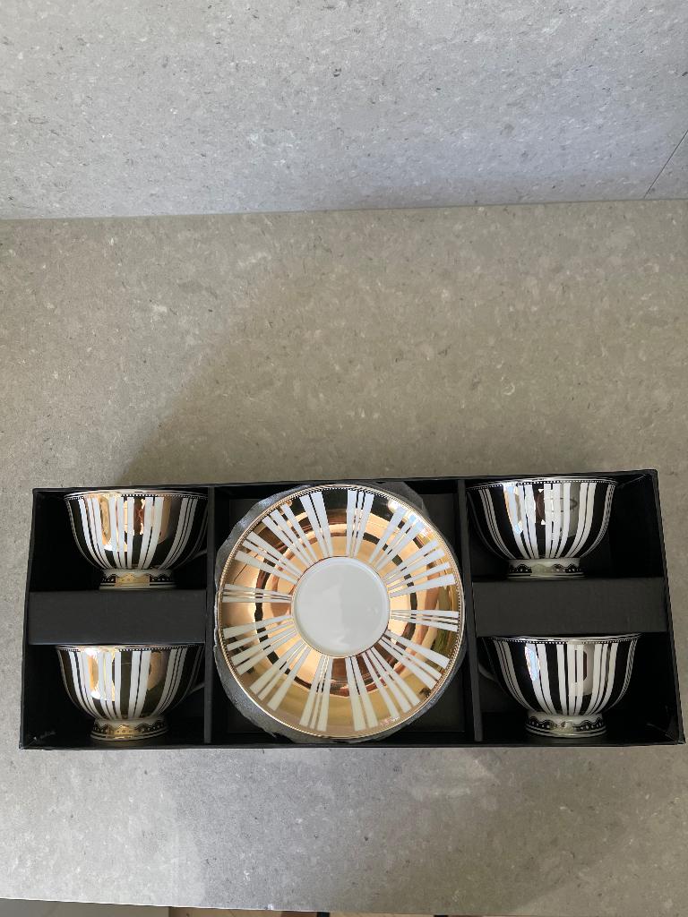 NIEUW IN DOOS Pols Potten thee servies set, Huis en Inrichting, Ophalen, Nieuw, Overige stijlen, Kop(pen) en/of Schotel(s)