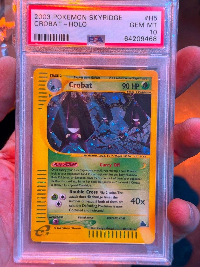 Skyridge PSA 10 pokemon, Ophalen of Verzenden, Nieuw, Meerdere kaarten, Foil