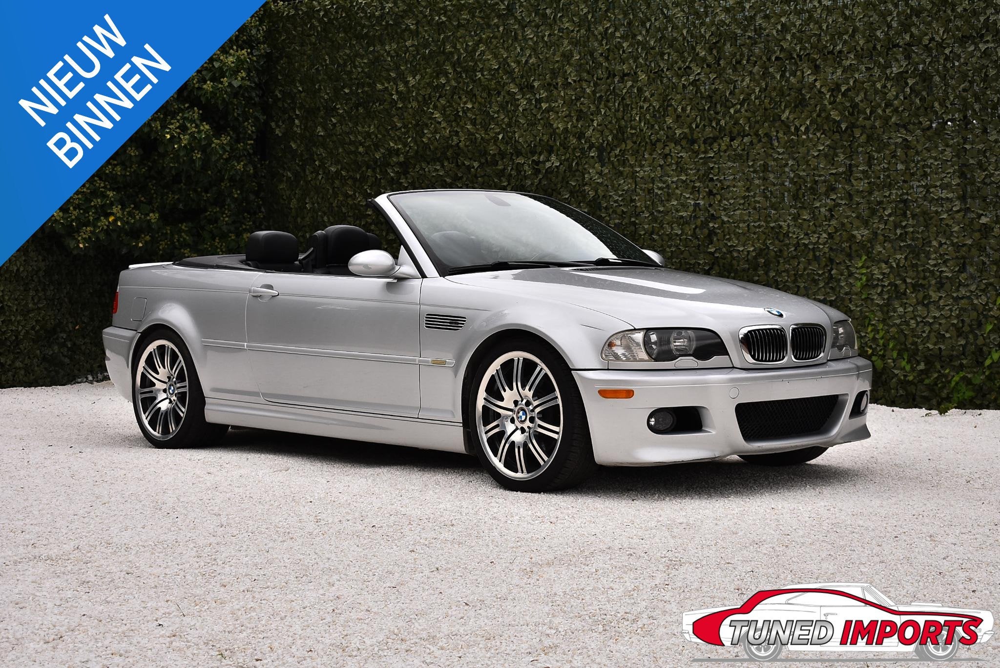 BMW 3-serie Cabrio M3 Manual with O/D, Auto's, Achterwielaandrijving, Gebruikt, Zwart, 4 stoelen