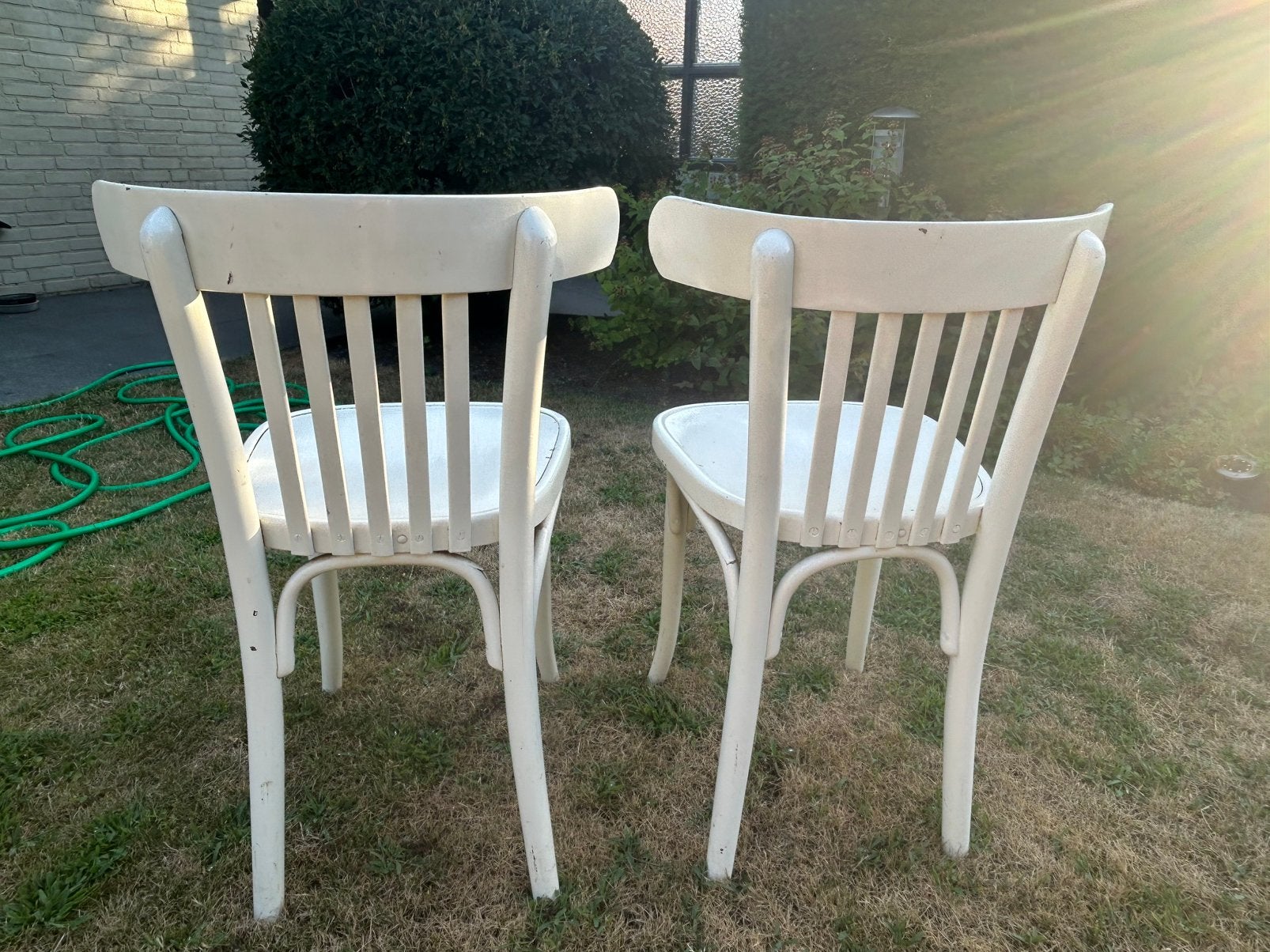 Thonet retro cafe stoeltjes, Ophalen, Gebruikt, Retro, Minder dan 4 stoelen