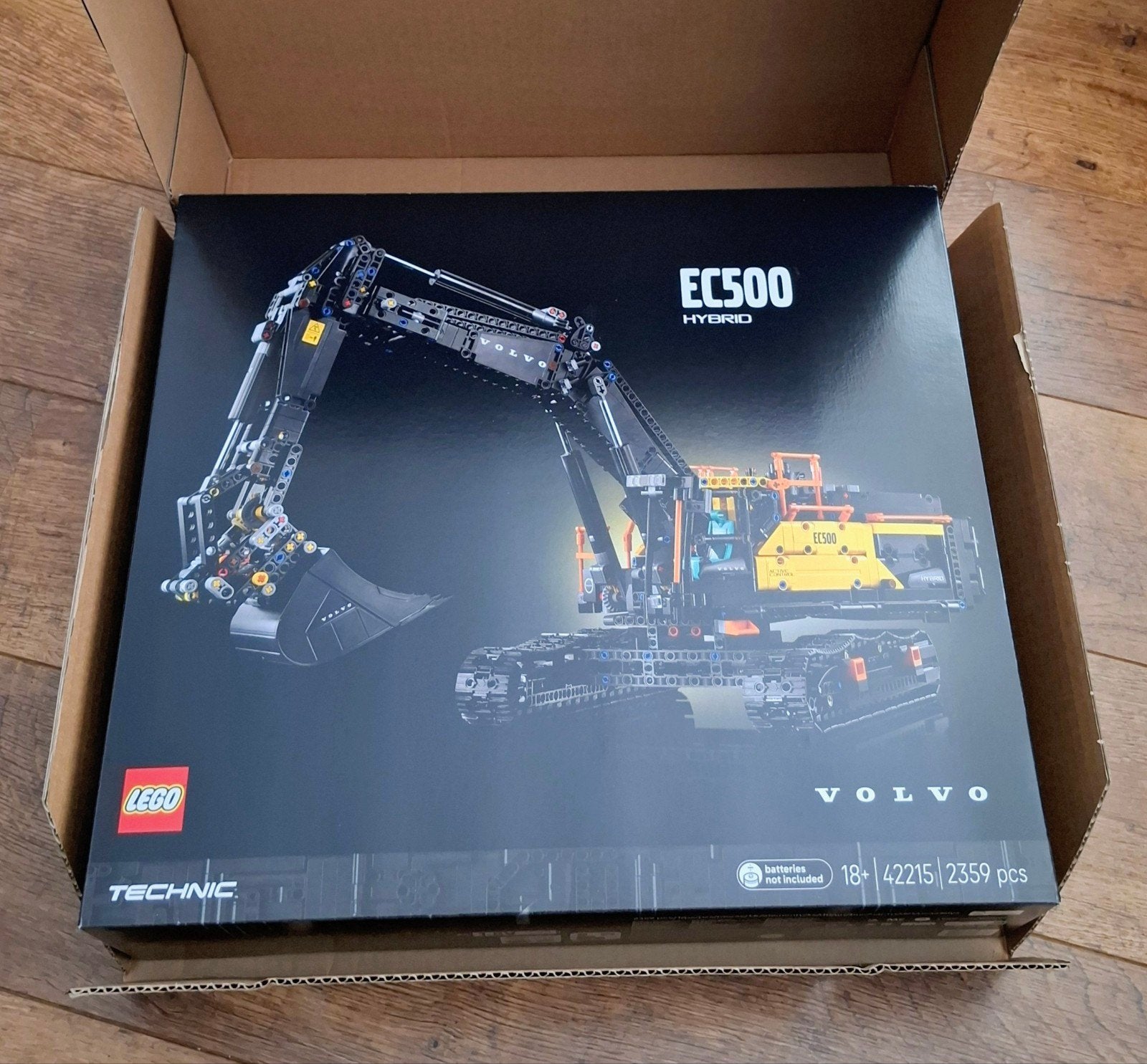 LEGO Technic Volvo EC500 Hybrid Graafmachine (42215), Ophalen of Verzenden, Nieuw, Overige merken