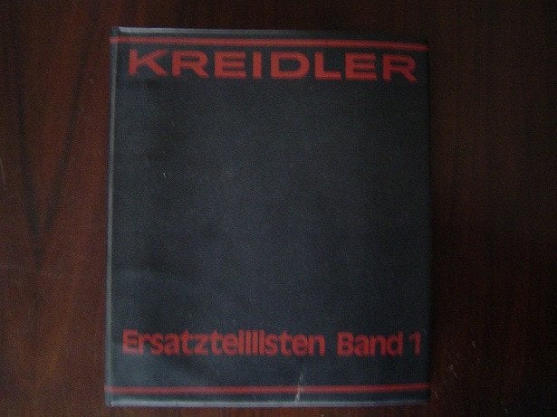 Kreidler ersatzt teillisten boekwerk onderdeelboek RS RM RMC, Ophalen of Verzenden