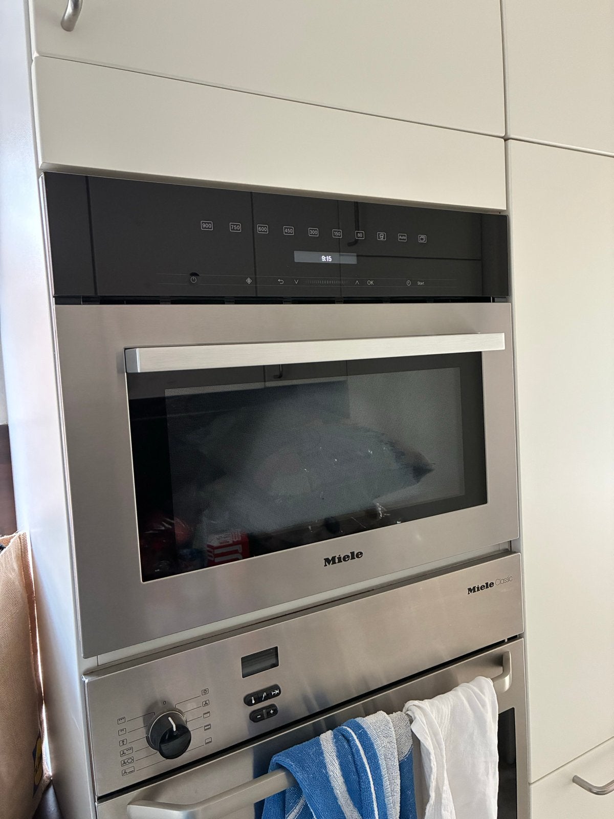 Miele M7140 Inbouw Magnetron, Witgoed en Apparatuur, Ophalen, Gebruikt, Magnetron, Inbouw