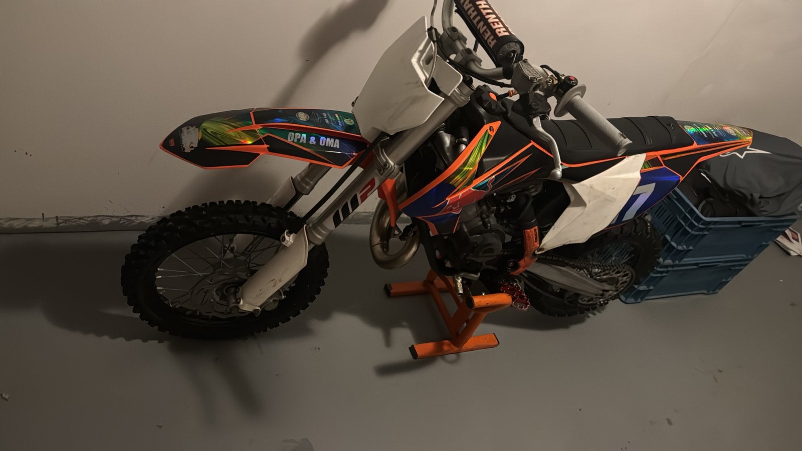 KTM SX65cc  tweetakt crosser, Ophalen, Terugtraprem, Gebruikt, 65 cc