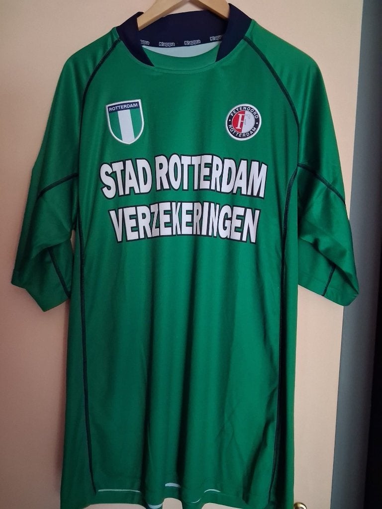 Feyenoord thuis & uit shirt 2001 - 2002, Ophalen, Gebruikt, Feyenoord, Shirt