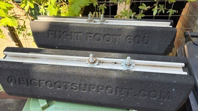 Big Foot Opstellingsbalk, Gebruikt, Minder dan 60 m³, 3 snelheden of meer, Ophalen of Verzenden