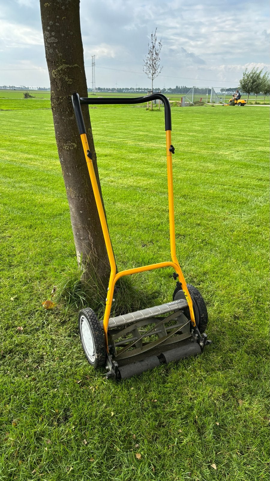 Stiga SCM 240 R handgrasmaaier - Zo goed als nieuw, Ophalen, Handgrasmaaier, Minder dan 30 cm, Zo goed als nieuw