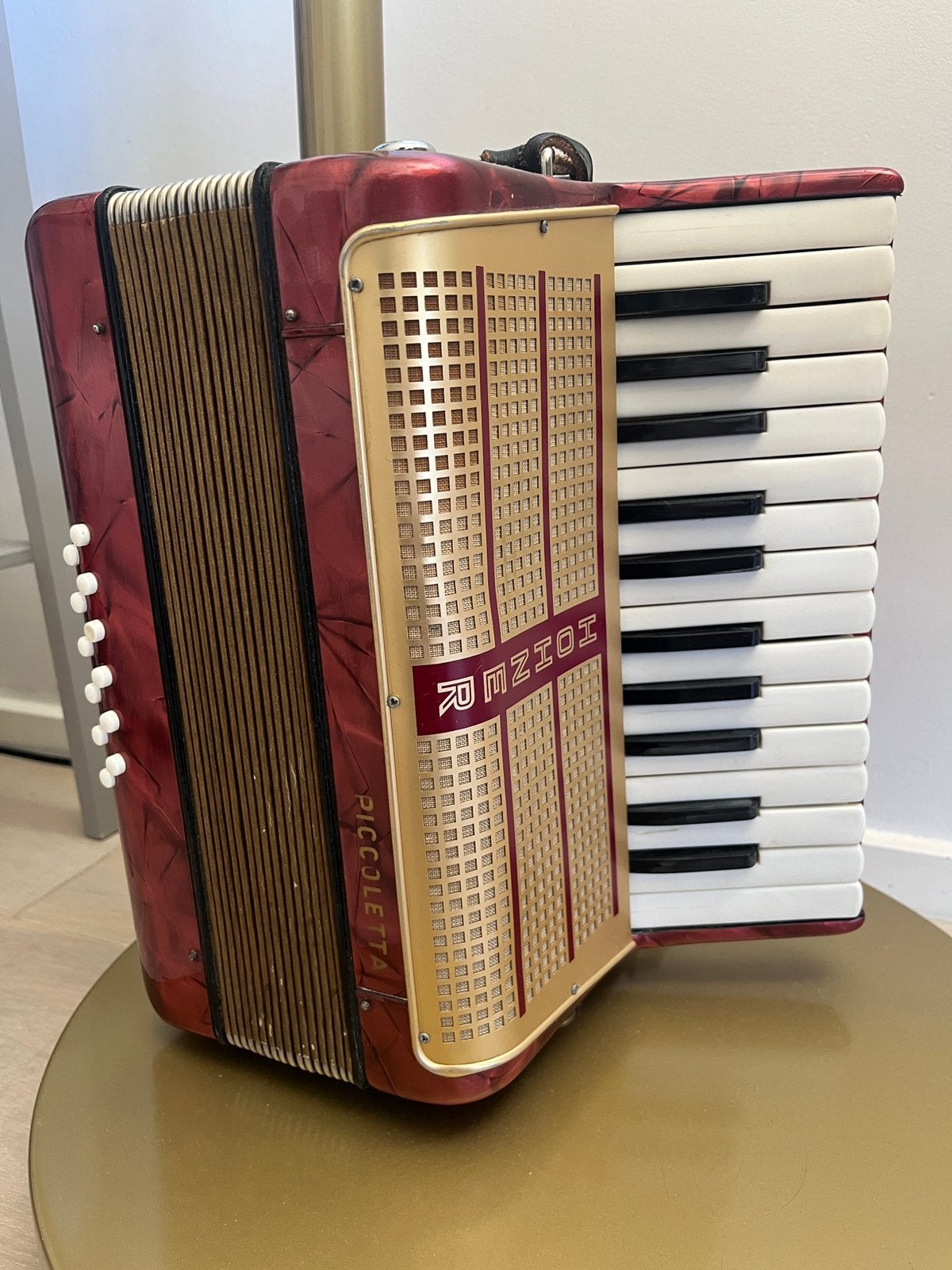Hohner Piccoletta 12 bas, Gebruikt, Met riemen, Overige formaten, Hohner