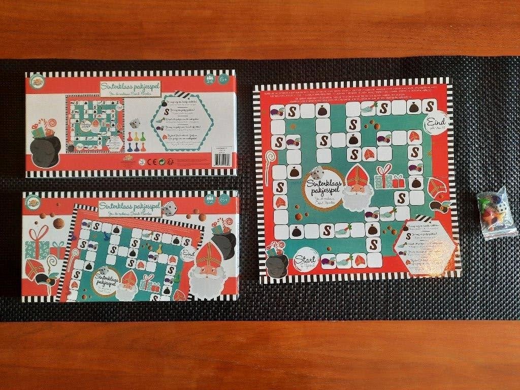 Sinterklaas pakjes spel en Sint & Piet kwartet spel ( D3 ), Ophalen of Verzenden, Nieuw
