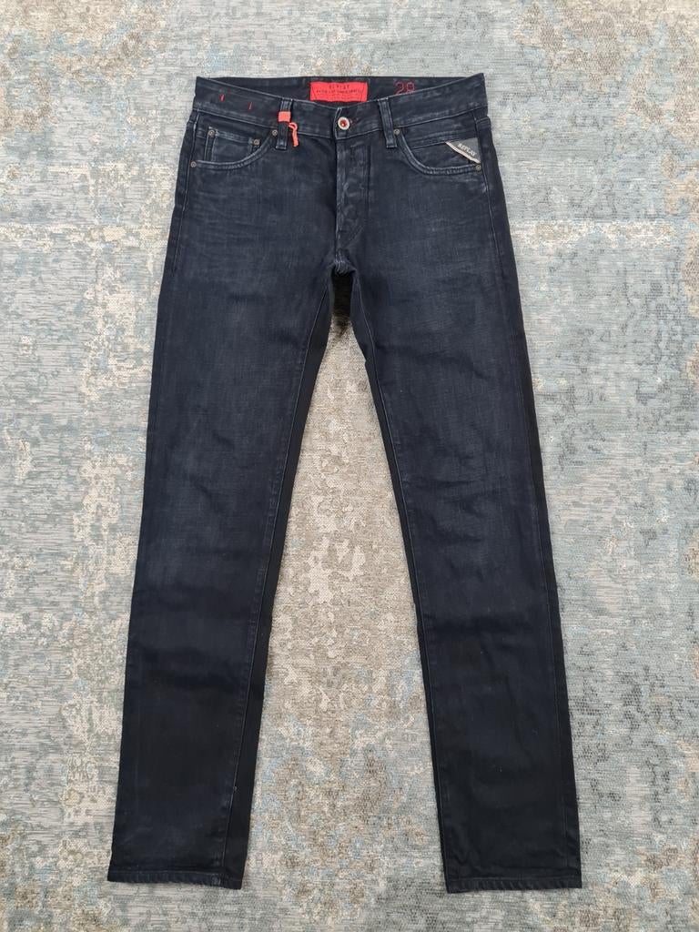 Replay LENRICK W28 L32 Slim 100% katoen Bronno2832, Kleding | Heren, Wolvenstraat 19, 1016EN, Amsterdam, Zwart, W32 (confectie 46) of kleiner