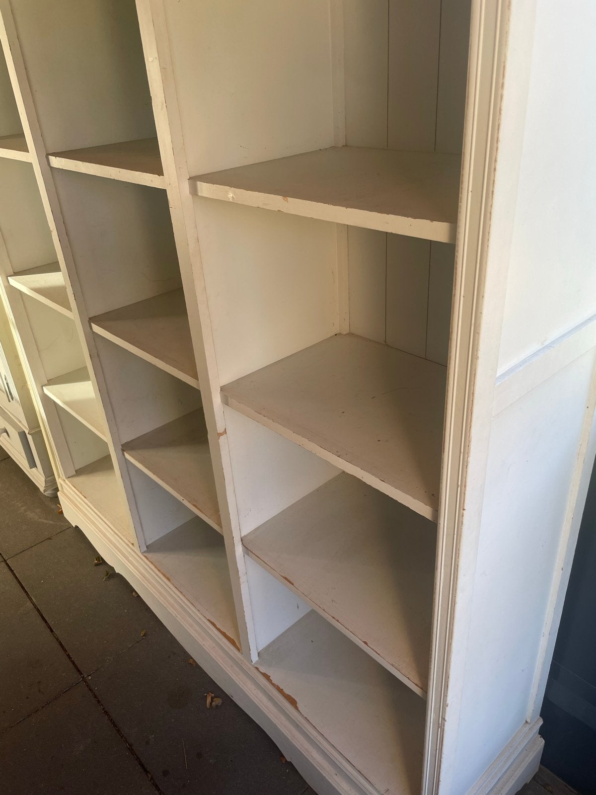 Grote witte boekenkast - Gratis af te halen, Ophalen, Met plank(en), Gebruikt, 200 cm of meer