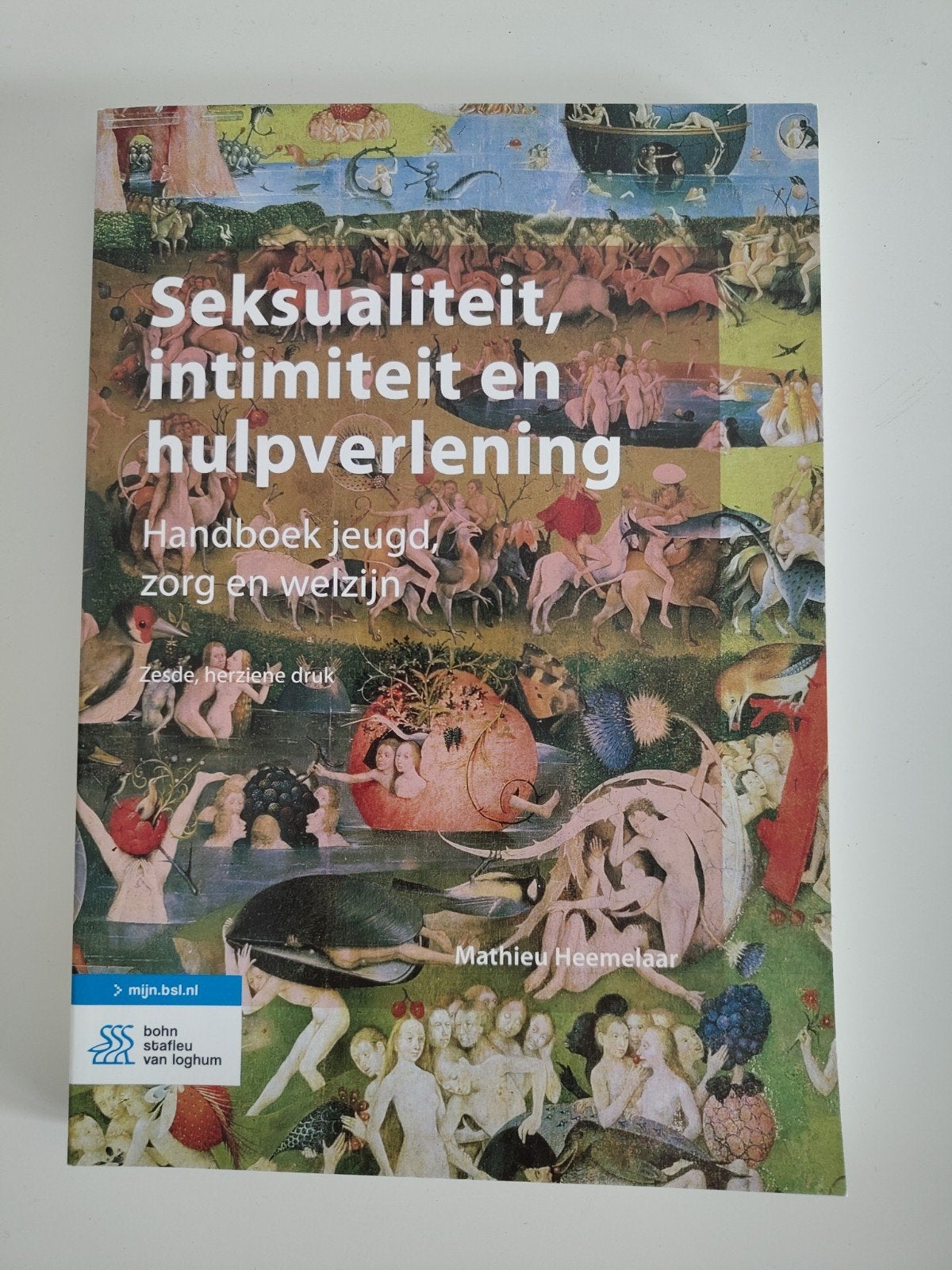 6e druk - Seksualiteit, intimiteit en hulpverlening, Boeken, Studieboeken en Cursussen, Mathieu Heemelaar, Zo goed als nieuw, Gamma