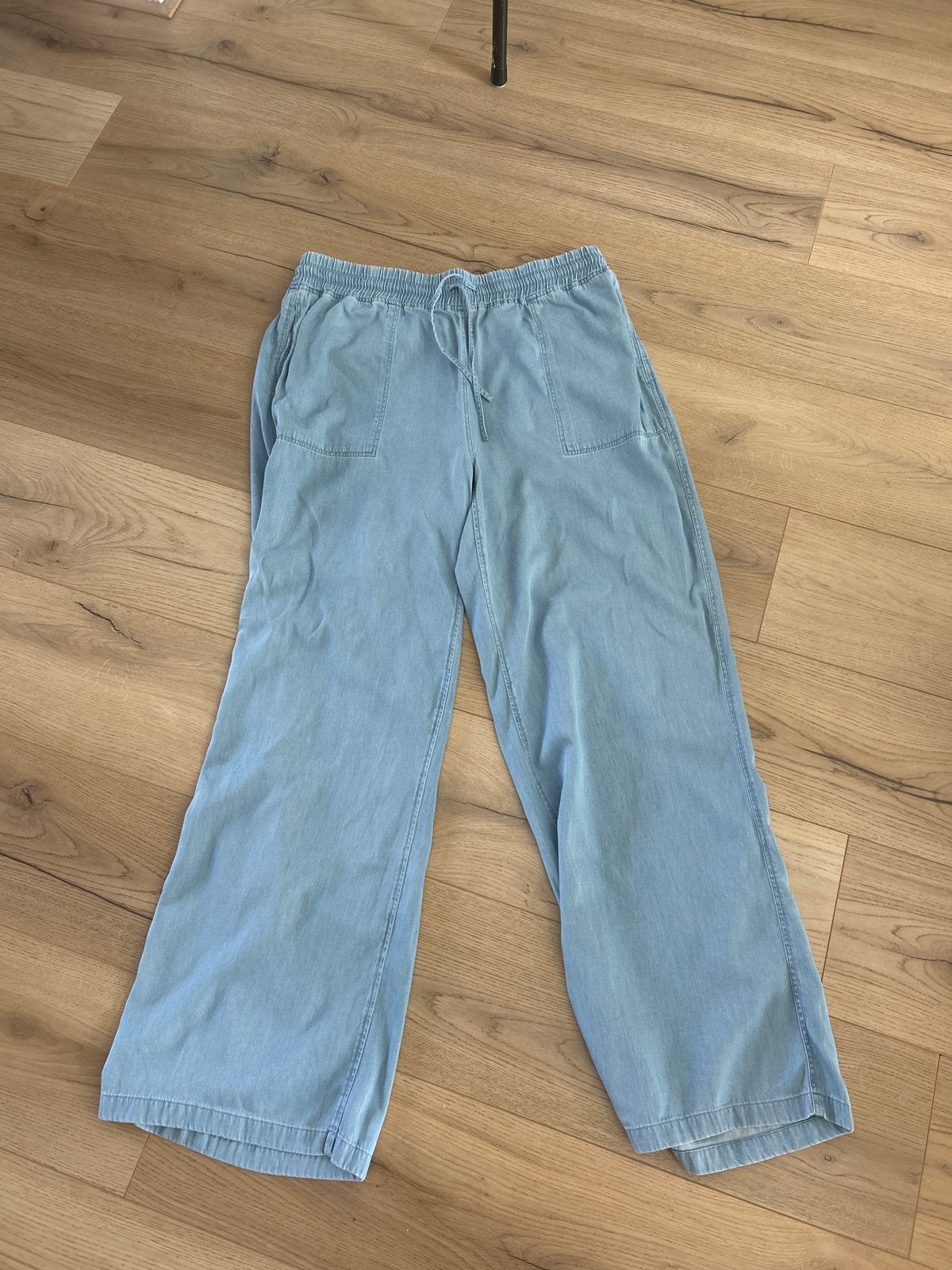 Hema lichtblauwe broek maat L, Kleding | Dames, Blauw, Maat 42/44 (L), Ophalen of Verzenden, Zo goed als nieuw