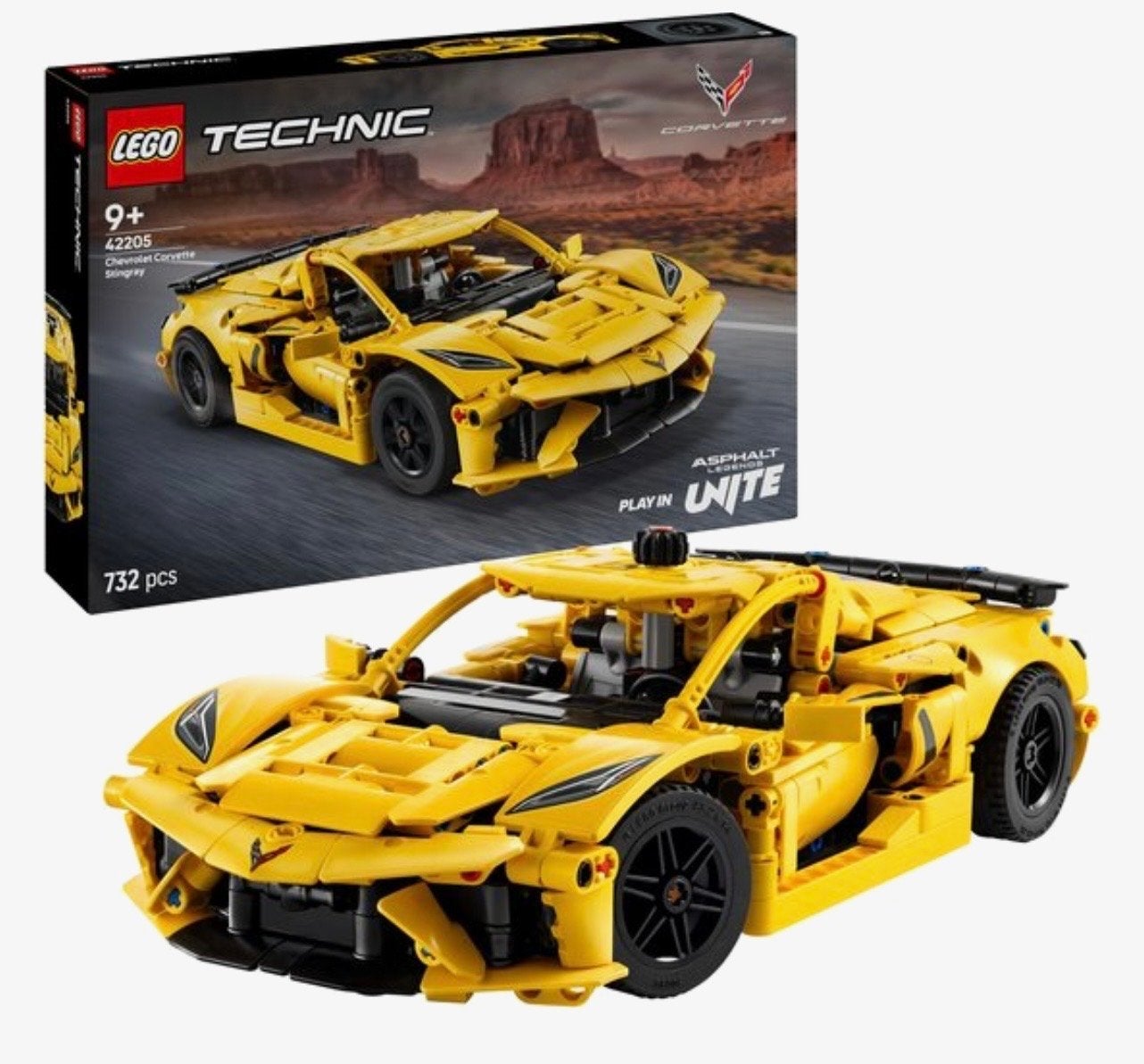 LEGO Technic Chevrolet Corvette Stingray 42205, Ophalen of Verzenden, Nieuw, Overige merken