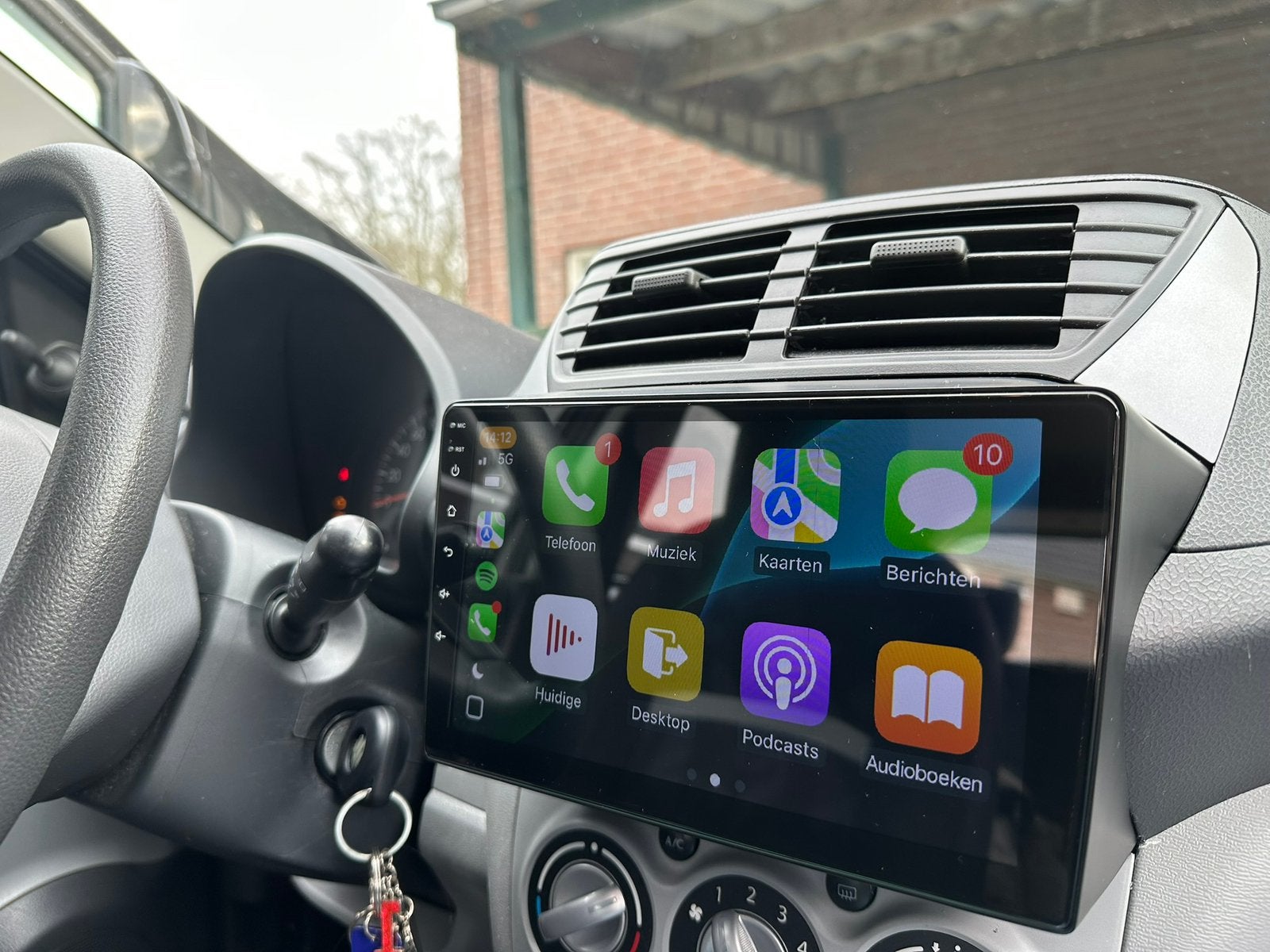 Suzuki Alto | NIEUWE Android/ Apple Carplay incl. werkinstr., Auto diversen, Ophalen of Verzenden, Zo goed als nieuw