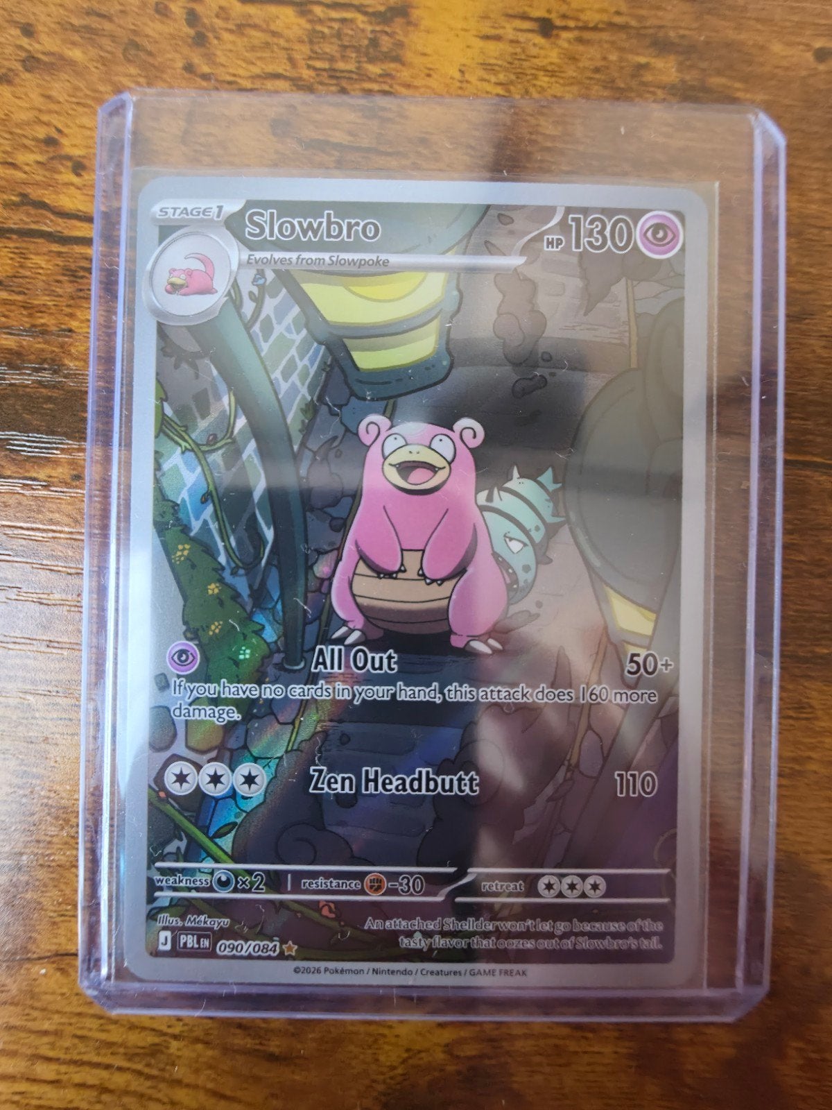 Slowbro 090/084, Verzenden, Nieuw, Losse kaart, Foil