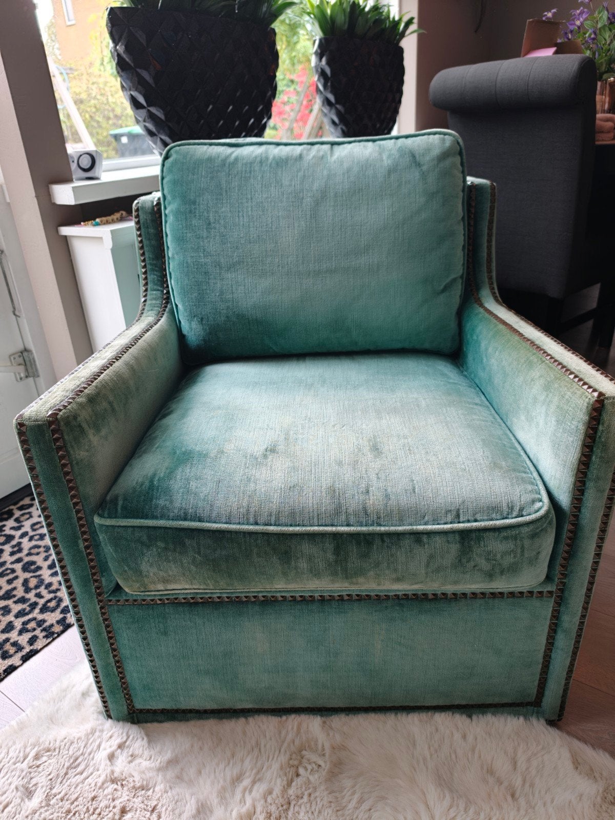 Stijlvolle fauteuil van het merk Eigholtz, Ophalen, Eén