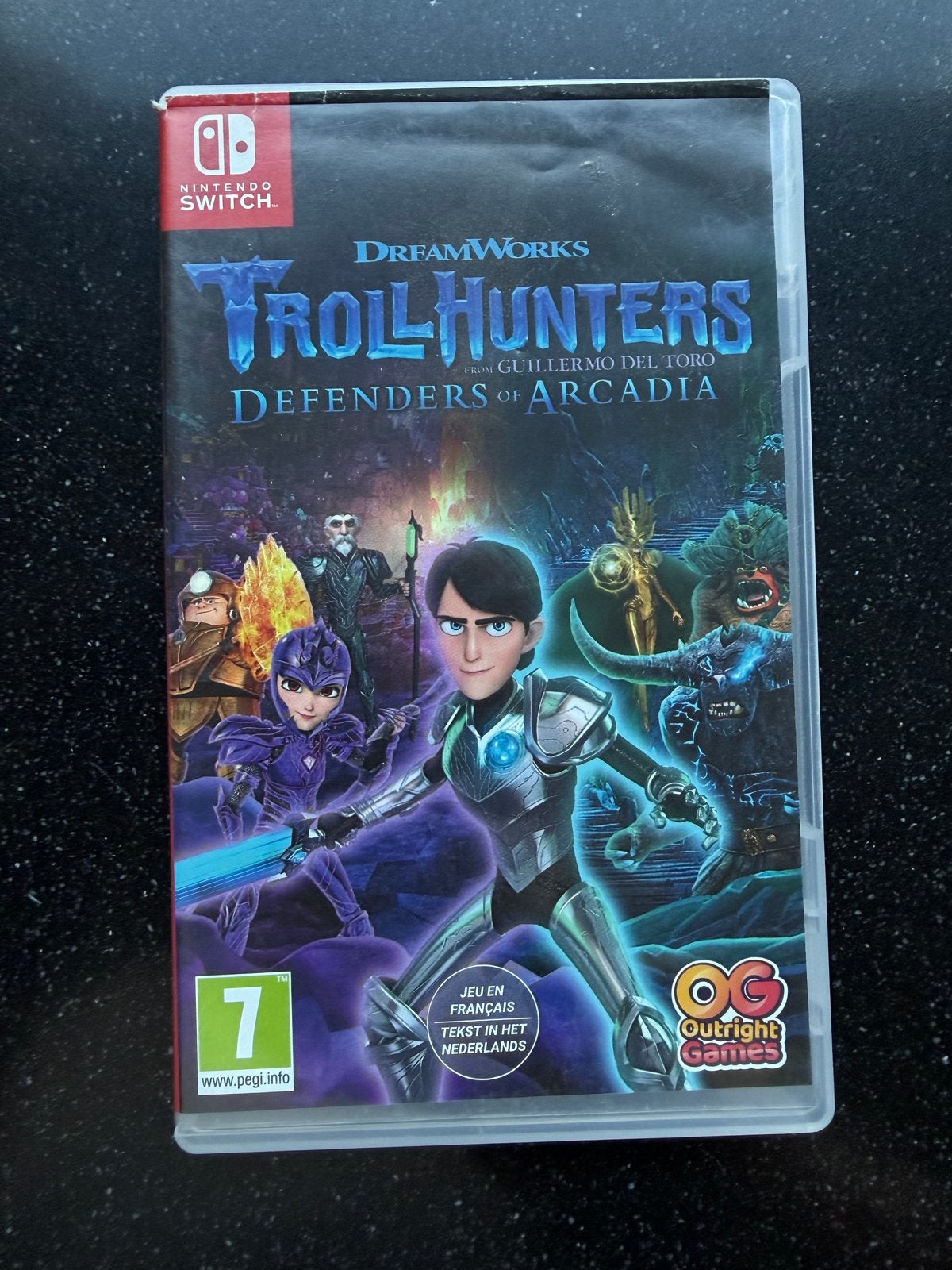 DreamWorks Trollhunters: Defenders of Arcadia - Nintendo Swi, Avontuur en Actie, 1 speler, Ophalen of Verzenden, Zo goed als nieuw