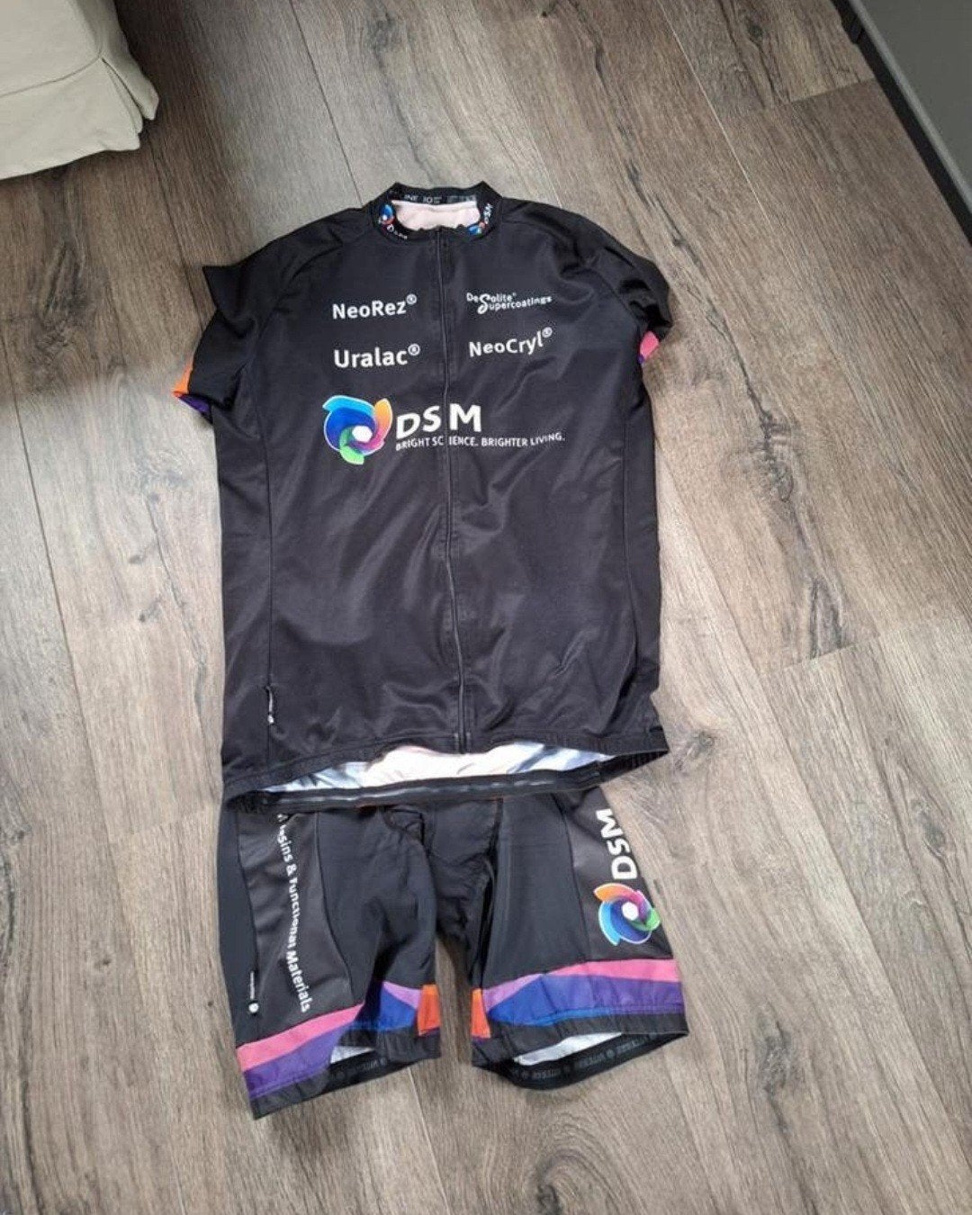 Wielrenkleding set - DSM Speedline 10, Gebruikt, Ophalen of Verzenden, DSM, Bovenkleding