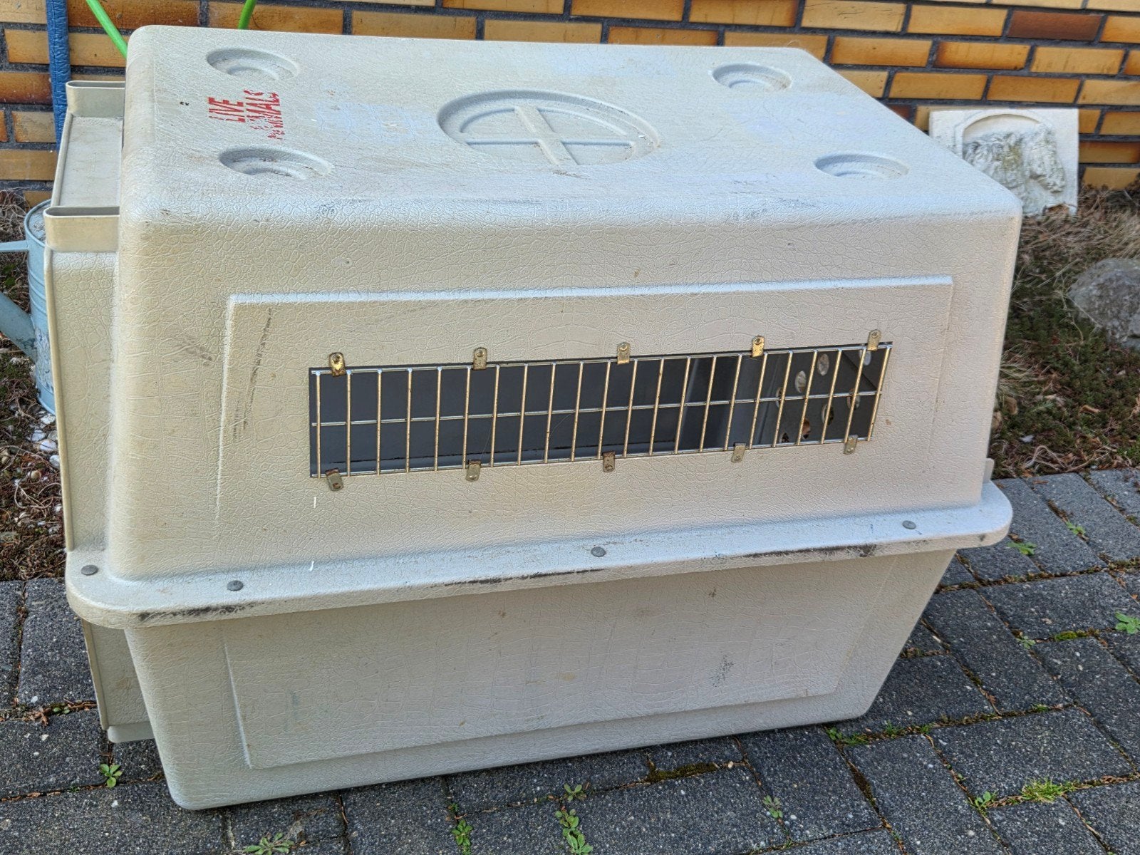 Aangeboden Honden Benches en toebehoren, Dieren en Toebehoren, Ophalen, Gebruikt, Minder dan 75 cm, Hondenhok