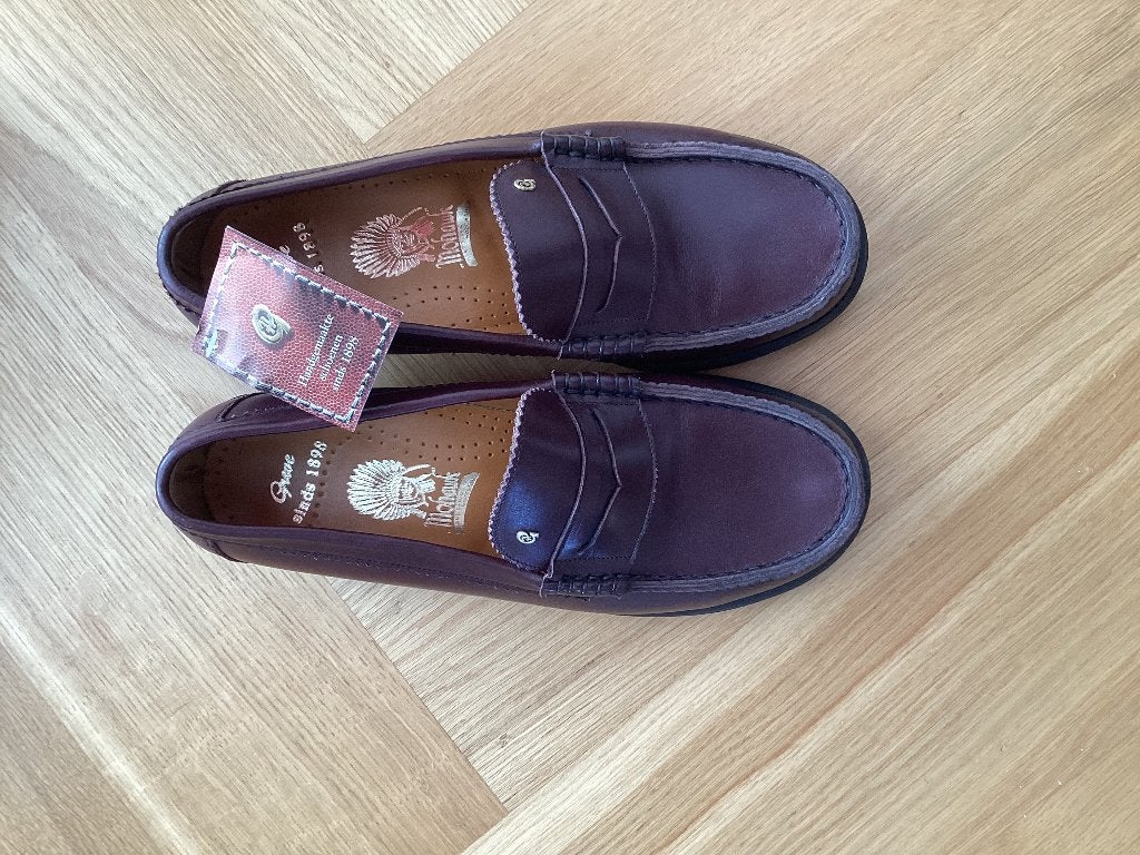 Handgemaakte Greve schoenen Nieuw 8 1/2, Kleding | Heren, Schoenen, Bruin, Nieuw, Loafers, Ophalen