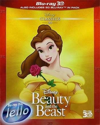 Blu-ray 3D: Disney's Beauty and the Beast (1991) UK nNLO/G, Cd's en Dvd's, Ophalen of Verzenden, Nieuw in verpakking, 3D Blu-ray