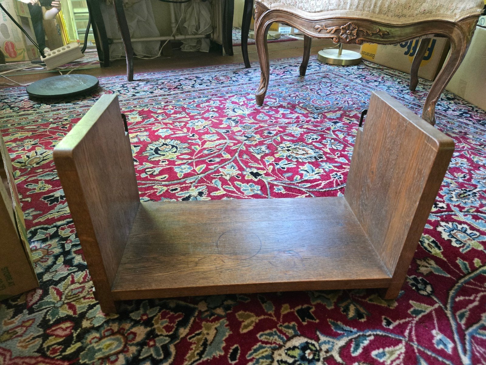 Vintage jaren '30 / '40 boekenrek boekenplank wandrek, Ophalen of Verzenden, Gebruikt