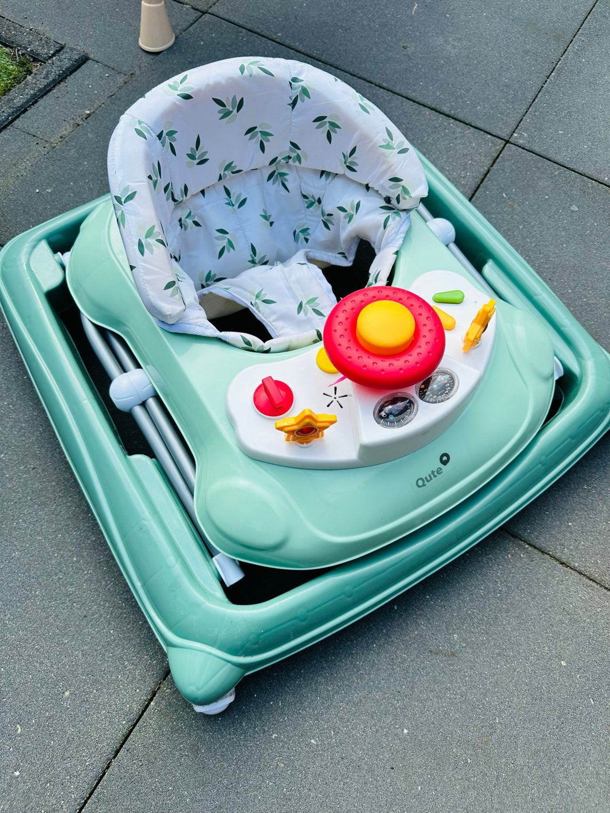 Qute Q-Limo Loopstoel, Kinderen en Baby's, Speelgoed | Babyspeelgoed, Ophalen, Zo goed als nieuw, Overige typen