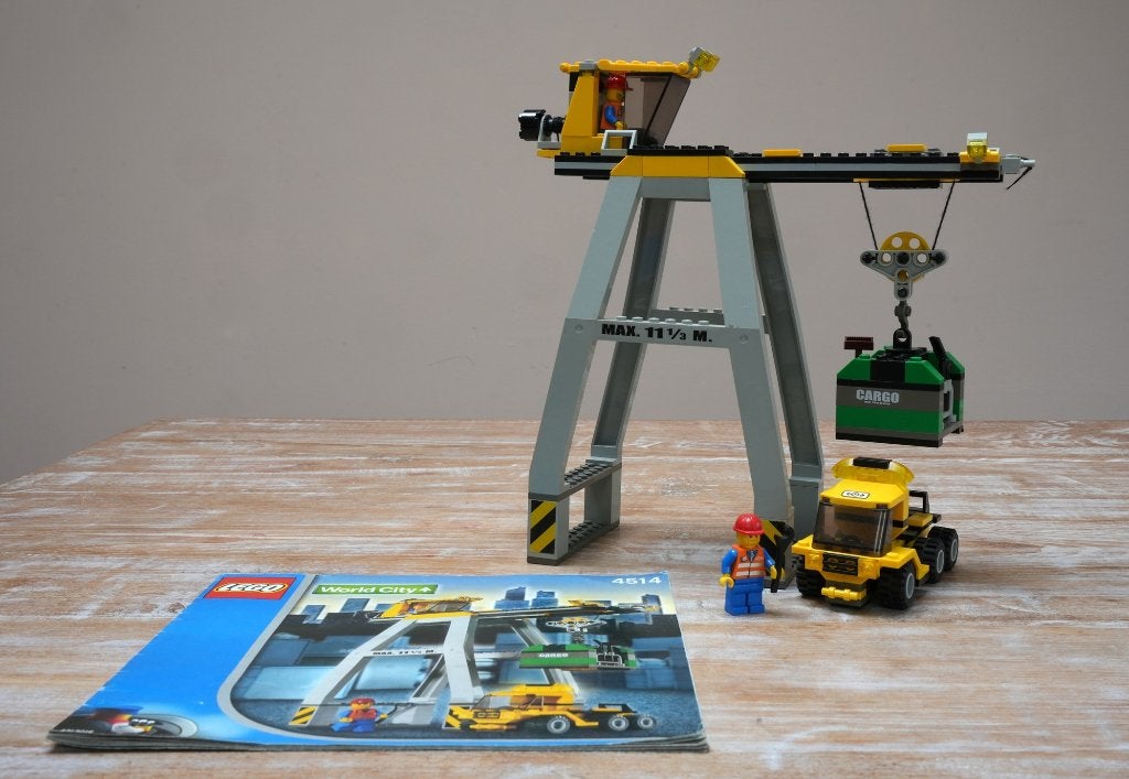 Lego 4514 Bouwkraan, Compleet, Lego, Ophalen of Verzenden, City