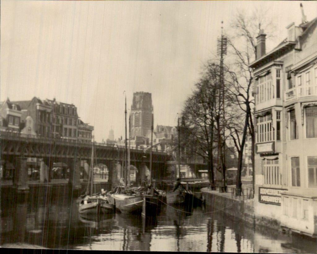 Rotterdam Foto GJ Hoebe, Verzamelen, Ansichtkaarten | Nederland, Zuid-Holland, Voor 1920, Ophalen of Verzenden