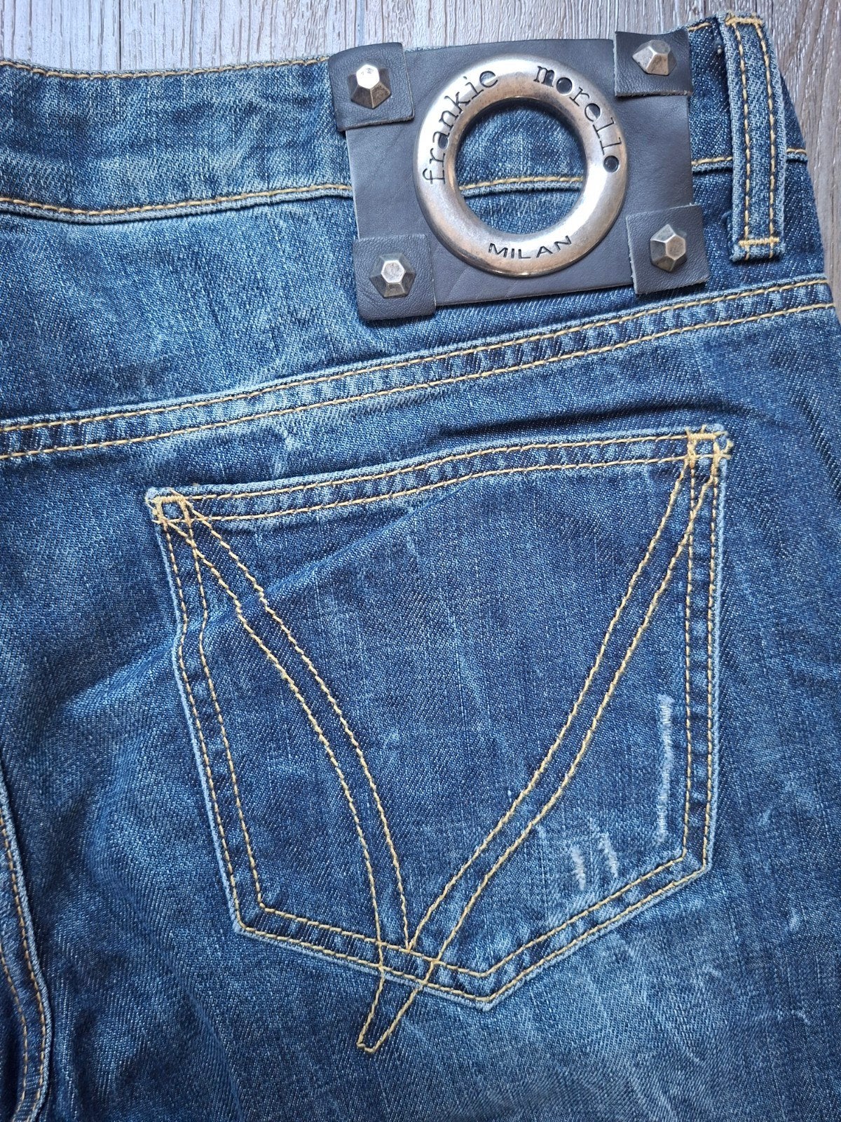 FRANKIE MORELLO jeans W36 L34, W36 - W38 (confectie 52/54), Blauw, FRANKIE MORELLO, Nieuw