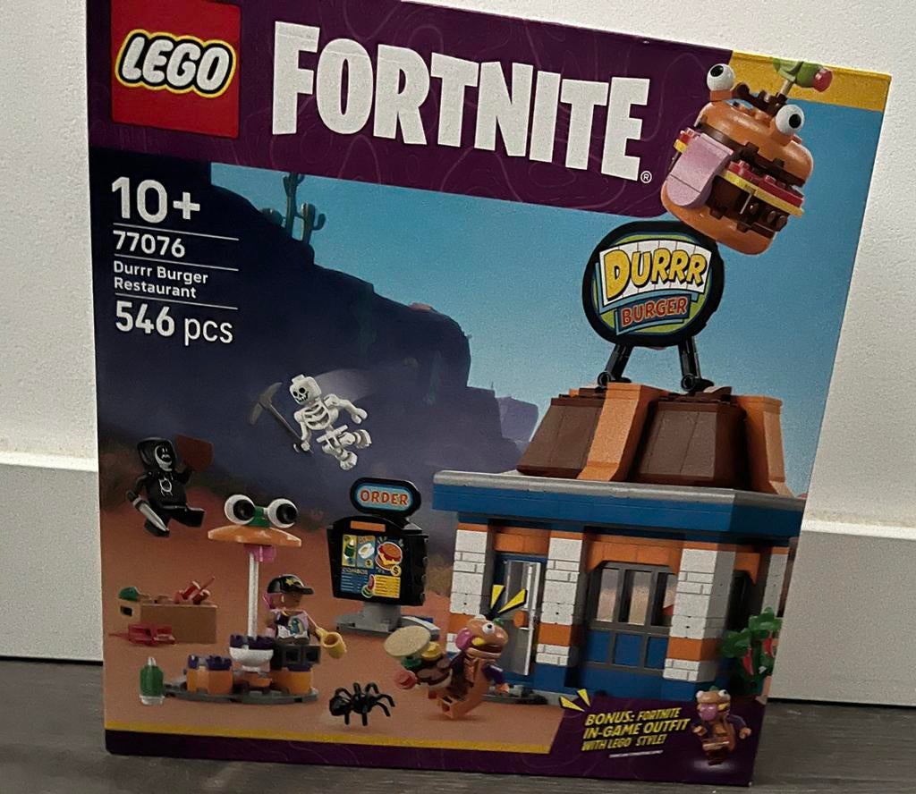 LEGO Fortnite Durrr Burger Restaurant 77076 - Nieuw & Ongeop, Overige thema's, Nieuw, Ophalen of Verzenden, Complete set