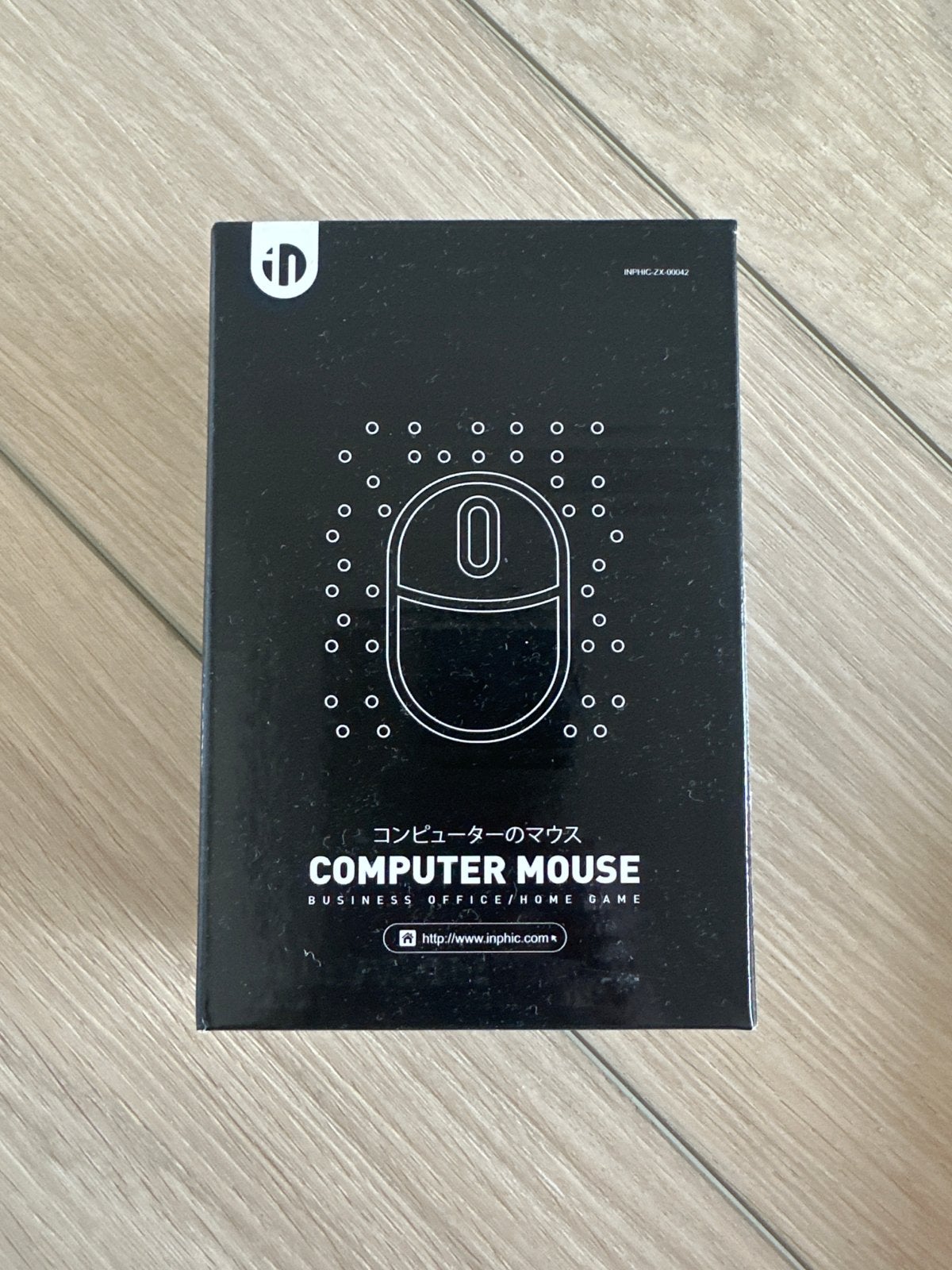 Inphic Draadloze Computermuis - Zwart, Nieuw in Doos, Computers en Software, Muizen, Muis, Gaming muis, Nieuw, Ophalen of Verzenden